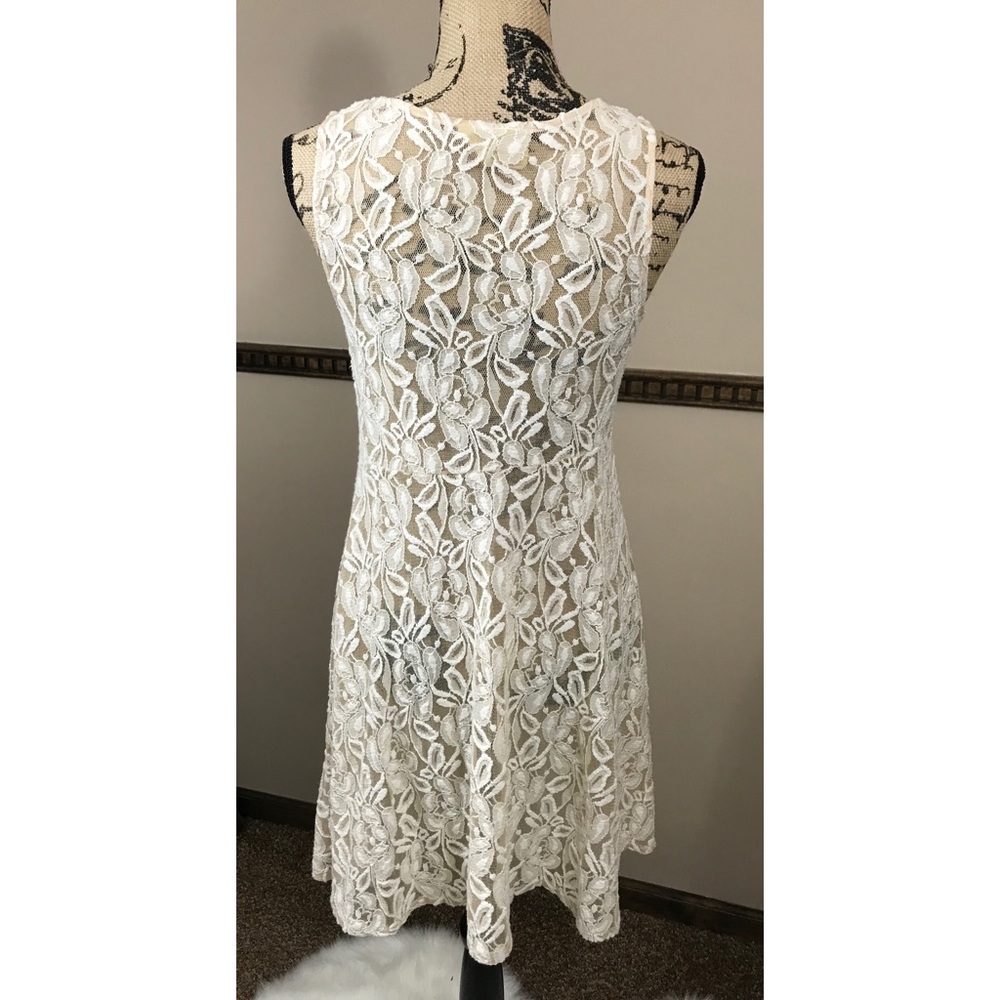 Free People Floral Lace Dress - Picture 4 of 5